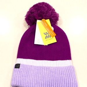Colorblock Cuffed Beanie - All in Motion™ Purple